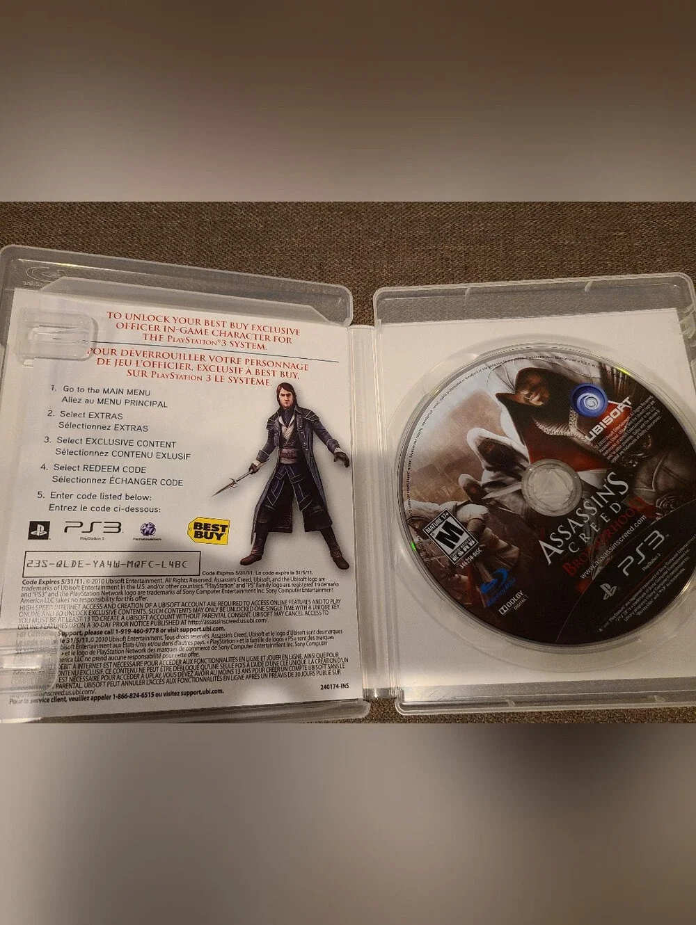 Assassin's Creed: Brotherhood for the Sony PlayStation 3
